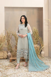 D-9984 | 3PC Semi-Stitched Arushi Collection By Tawakkal Fabrics